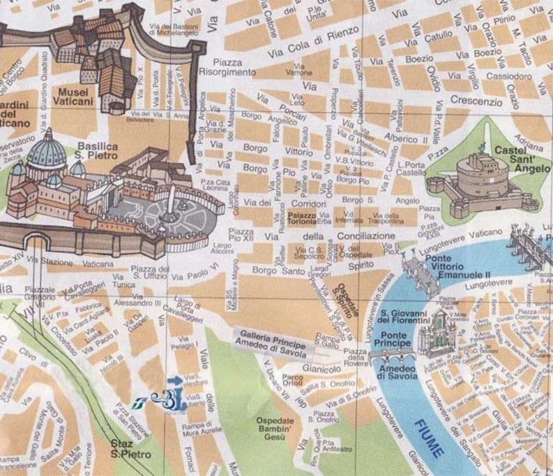 Le 3 Elle Vaticano San Pietro Рим Экстерьер фото